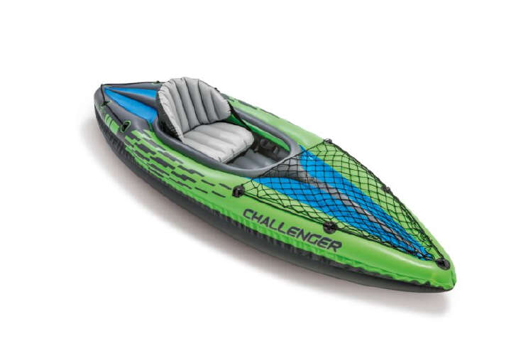 INTEX Aufblasbares Kajak Challenger K1 Set mit Paddel